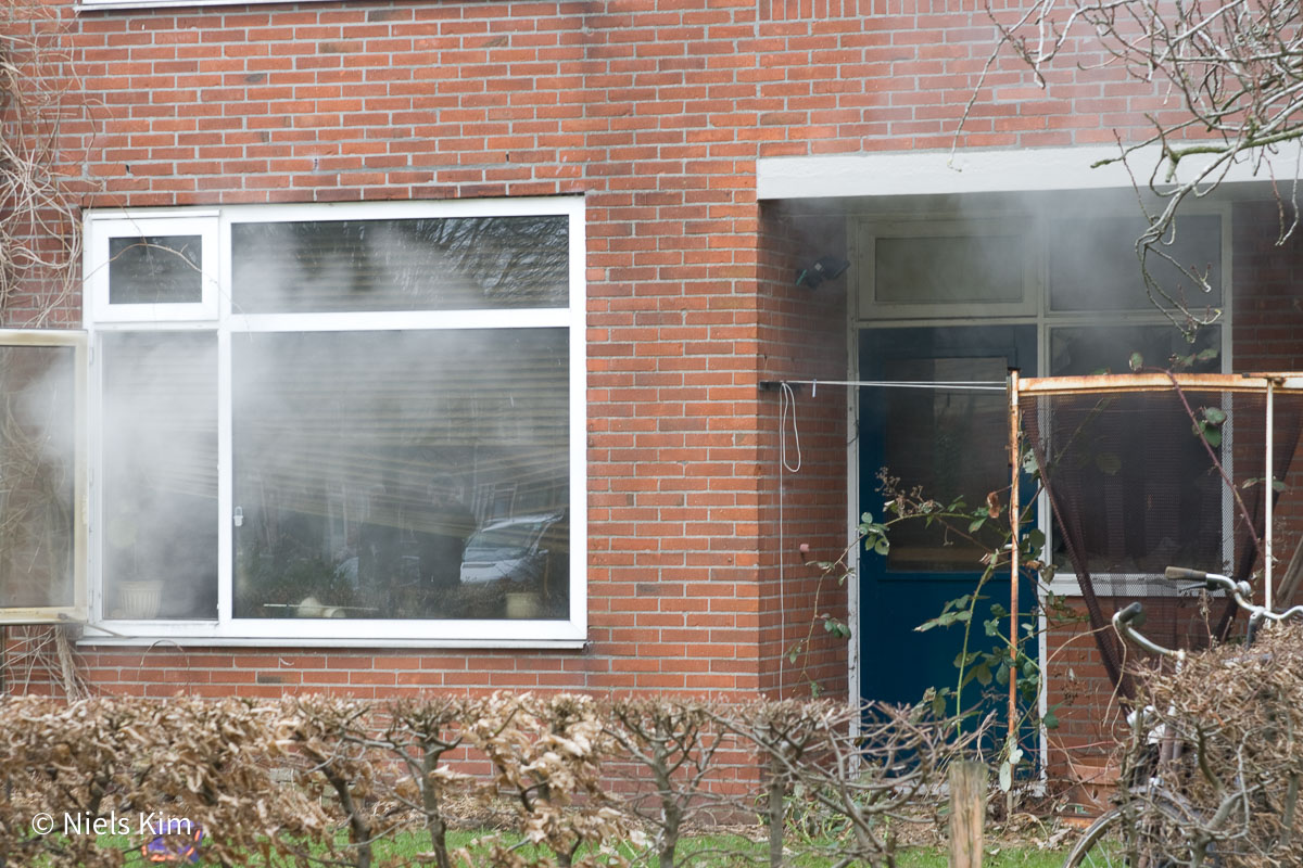 Foto: Woningbrand Dierenriemstraat, Groningen (1963)